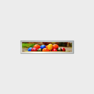 13.8 cali Wyświetlacz LCD 1920*358 LVDS 700nits Ekran reklamowy autobusu