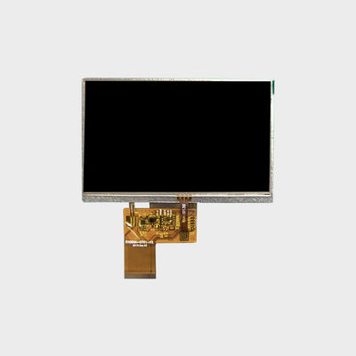 Średni i mały ekran LCD RGB 5,0 cali 800×480 600Nits dla urządzeń przenośnych