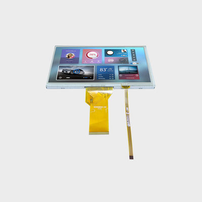 7.0 cala Średni i mały wyświetlacz LCD 800×480 RGB 250 Nits ekran