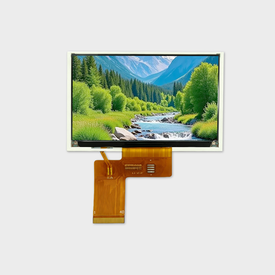Mały wyświetlacz LCD o przekątnej 4,3 cala z interfejsem RGB 800*480 i jasnością 1000 nitów