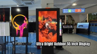 55-calowa, uniwersalna maszyna do reklamy zewnętrznej Digital Signage